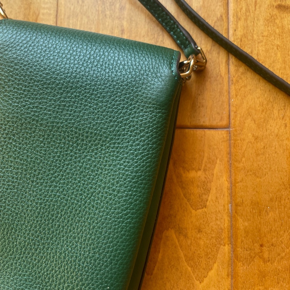 Tory Burch Kira phone crossbody shoulder bag mini wallet on chain leather - Picture 5 of 14